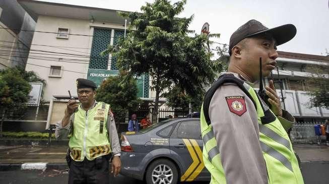 Sidang Ahok, Layar Televisi Tak Tampak Disediakan PN Jakut