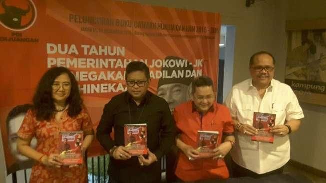 PDIP Luncurkan Buku Dua Tahun Jokowi-JK, Ini Isinya