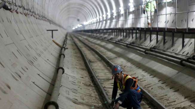 Perkembangan Proyek MRT Jakarta