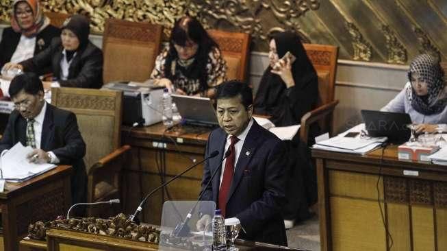 Sidang Paripurna DPR Bahas Revisi UU MD3