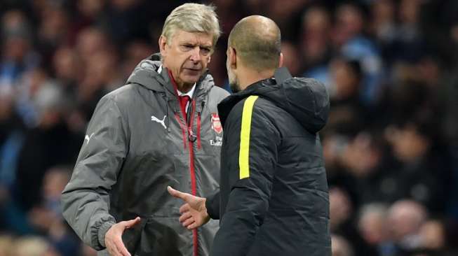 Arsenal Kalah dari City, Wenger Tuding Wasit sebagai Biang Kerok