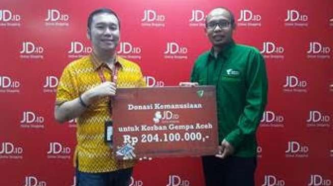 JD.ID Manfaatkan Harbolnas 2016 Bantu Korban Gempa Aceh