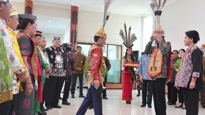 Jokowi Cek Penggunaan Dana Desa di Pulang Pisau, Kalteng