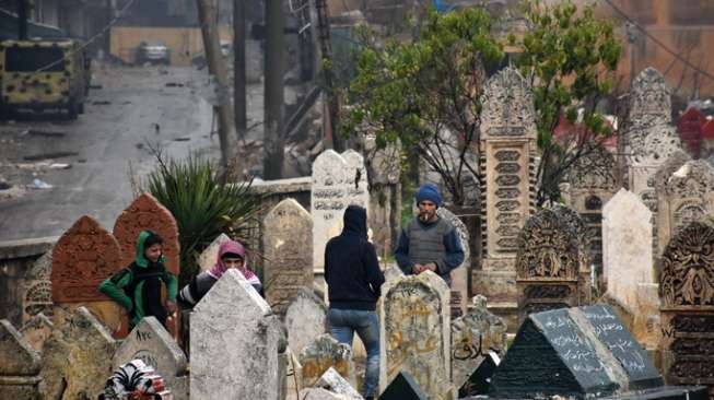 Kala Kebun Mawar Nan Indah di Aleppo Berubah Jadi Hantu Kematian