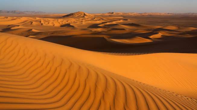 Gurun Sahara di wilayah Maroko (Shutterstock).