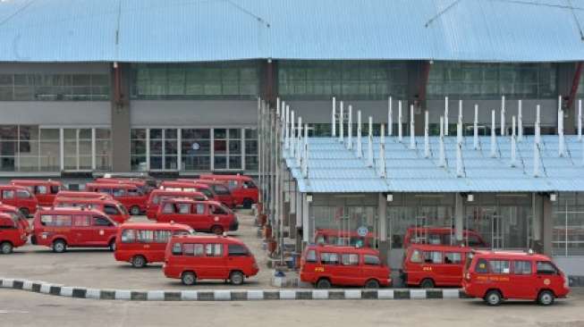 Jelang Jakarta PSBB Corona, Perusahaan Bus di Terminal Pulogebang Tutup