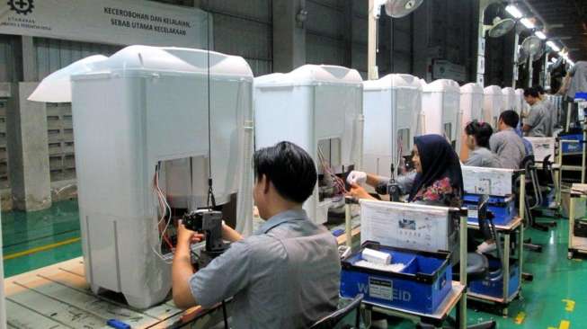 Sharp Indonesia Capai Produksi Mesin Cuci 5 Juta Unit