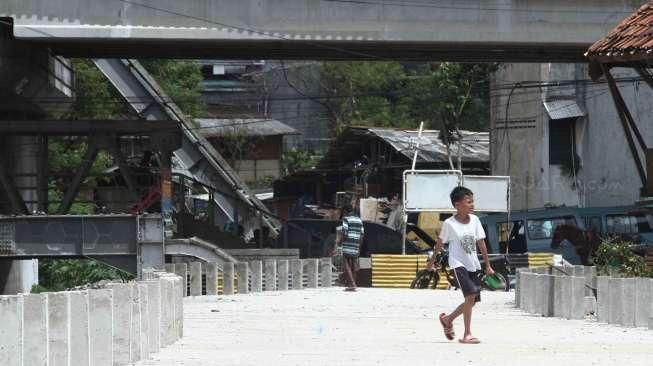 Pembangunan Jalan Inspeksi Ciliwung