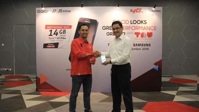 Bundling Tipe Samsung Seri J, Telkomsel Sediakan Kuota Data 14GB