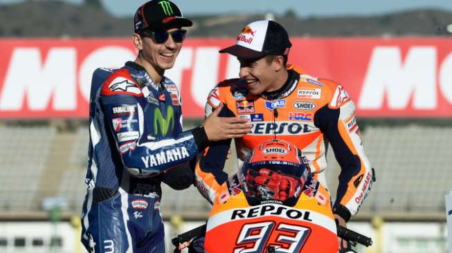 Marquez Kesampingkan Lorenzo dari Perebutan Juara Dunia 2017