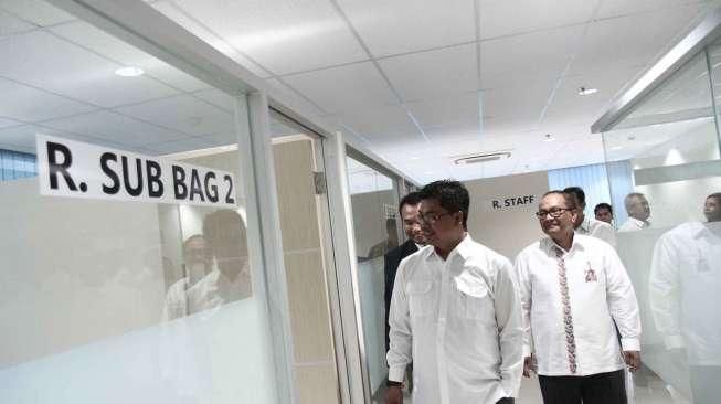 Komisi Pemilihan Umum Republik Indonesia (KPU RI) meresmikan kantor baru di Gedung Plaza Hayam Wuruk, Jakarta, Selasa (27/12/2016). [Suara.com/Oke Atmaja]