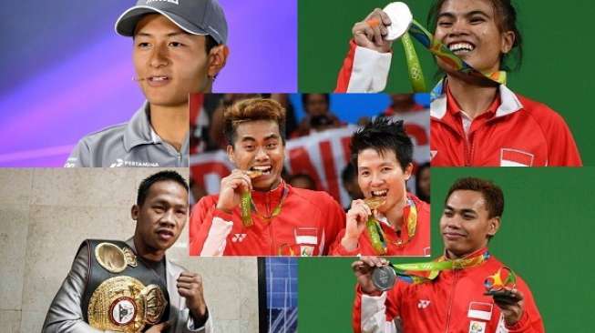 Para Pahlawan Olahraga Indonesia di Pentas Dunia Sepanjang 2016