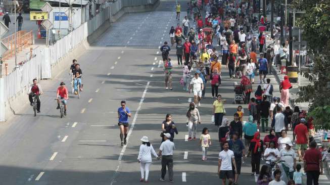 13 Bocah Cabul Ditangkap di Kawasan Car Free Day Jakarta