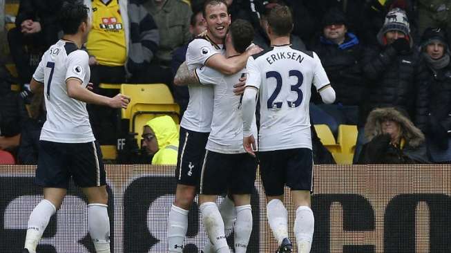 'Ngamuk' di Kandang Watford, Spurs Gondol Poin Penuh