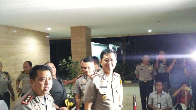 1.179 Polisi Jaga Ketat Kawasan 4 Cagub-Cawagub Nyoblos di Jaksel