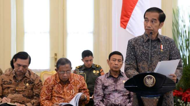 Jokowi Bantah Isu Kembali Reshuffle