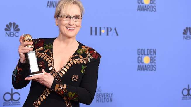 Dapat Award, Meryl Streep Semprot Donald Trump