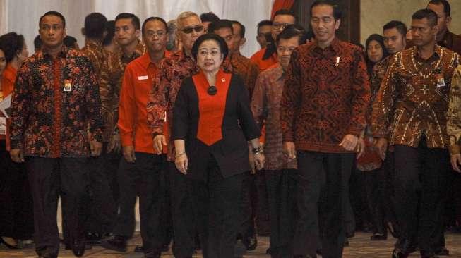 Jokowi-JK Hadiri Perayaan HUT PDI Perjuangan