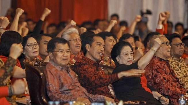 Jokowi-JK Hadiri Perayaan HUT PDI Perjuangan