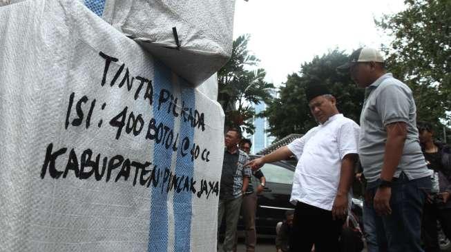 Pengiriman logistik lebih awal untuk wilayah pegunungan.