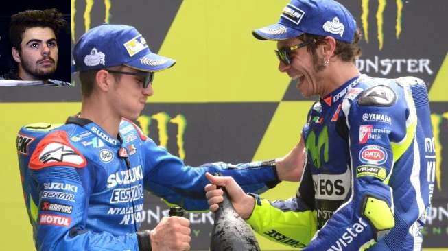 Jagokan Vinales, Fenati Masih 'Sakit Hati' dengan Rossi?