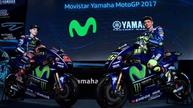 Vinales Tutup Tes di Urutan Pertama, Rossi Keluar dari 10 Besar