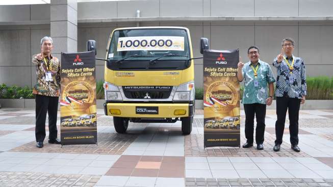 Akhirnya, Mitsubishi Berhasil Jual Fuso ke-1 Juta di Indonesia