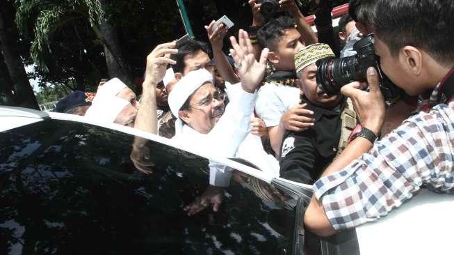 Habib Rizieq Janji Datang ke Pemeriksaan Makar Besok