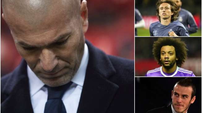 Badai Cidera di Bernabeu Bikin Zidane Tepok Jidat