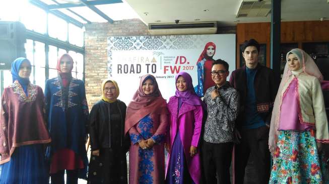 Shafira Angkat Bordir dan Sulam Khas Bukit Tinggi di IFW 2017