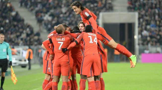 Cavani dan Di Maria Antar PSG ke Final Piala Liga Prancis