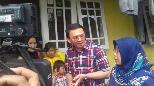 Kampanye ke Pesanggrahan, Ahok Pastikan Relokasi Pemukiman