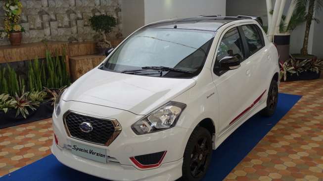 Datsun Go Panca edisi spesial diluncurkan di Bandung, Jawa Barat, Kamis (26/1) [Datsun Indonesia/Suara.com].