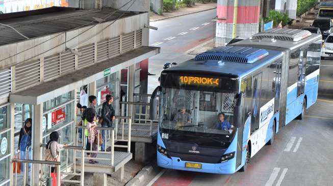 Inilah Rute Pengalihan Bus TransJakarta selama Aksi 112