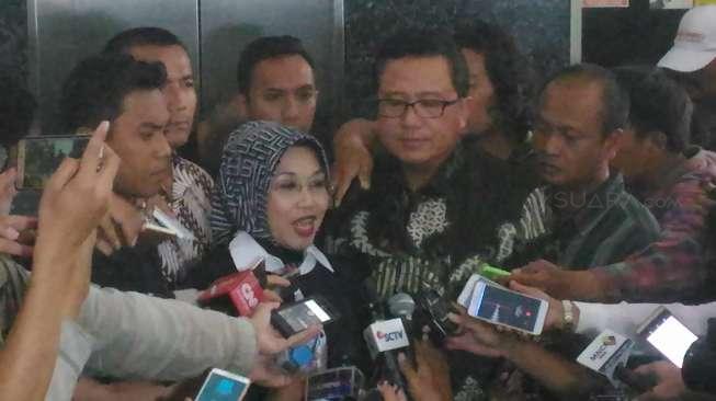 Ucapan Pertama Sylvi Usai Tujuh Jam Diperiksa Kasus Proyek Masjid