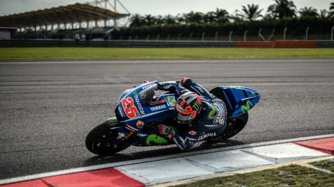 Jadi yang Tercepat, Vinales Lagi-lagi Ungguli Rossi