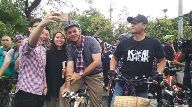 Ahok Ingin Bangun Jalan Layang untuk Sepeda