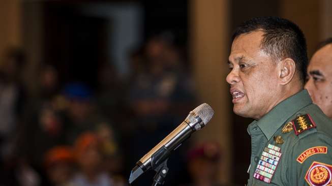 Jenderal Gatot Tersinggung Umat Islam Dituding Akan Makar