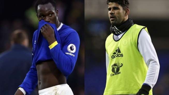 Cetak "Quattrick", Lukaku Geser Costa dari Top Skor Liga Inggris