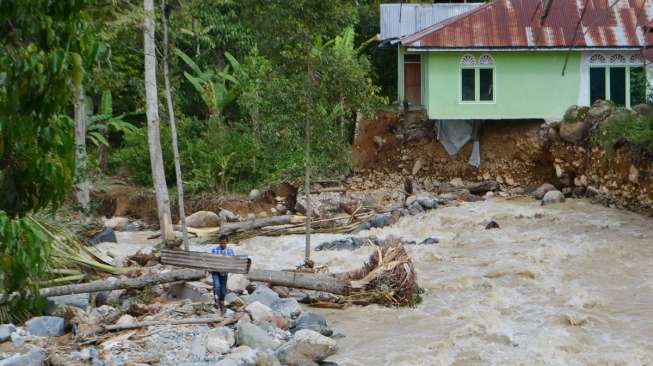 Banjir 3 Meter Masih Melanda Mesuji, Lampung