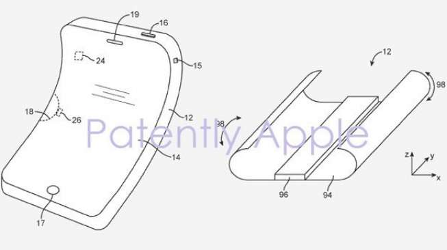 Patent iPhone terbaru. [Daily Star]