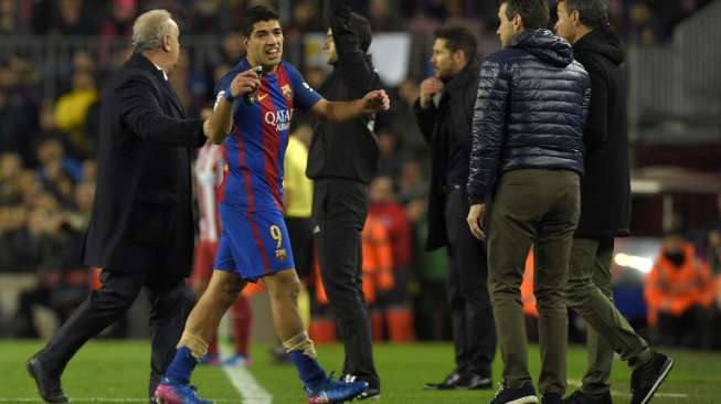 Luis Enrique Tak Yakin Hukuman Suarez Bisa Dikurangi