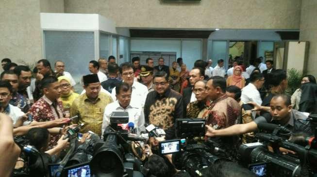 Tanggapi Pidato SBY, JK: Partai di Luar Pemerintah Ya Begitu