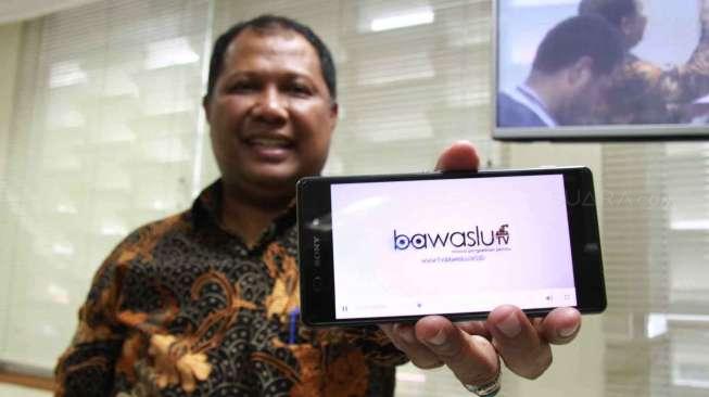 Peluncuran Bawaslu TV di Jakarta, Senin (13/2).