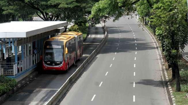 Pilkada Serentak 2017, lalu lintas Jakarta dan sekitarnya lengang.