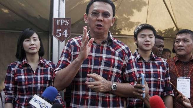 Anak Ahok Tak Ikut Ayahnya Usai Nyoblos, Dia Pulang Kerjakan PR