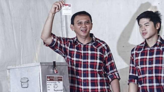 Exit Poll LSI Catat Ahok Unggul Sementara dari 75 Persen Suara