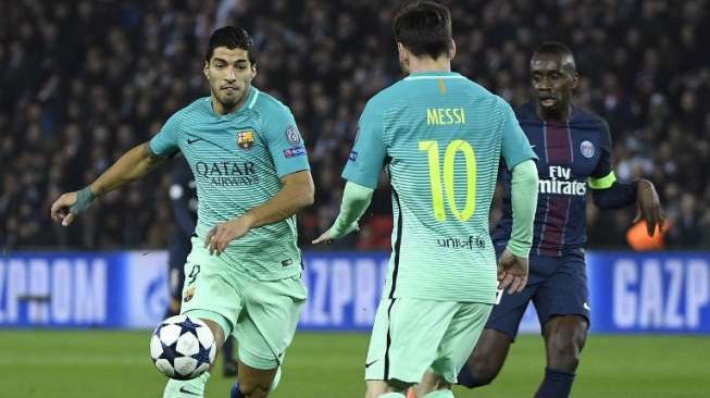 Suarez Pakai Kemenangan 4-0 Atas Madrid untuk Kalahkan PSG