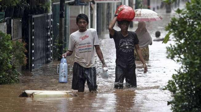 Kali Karet Menjadi Siaga 1, Banjir Datang Lagi