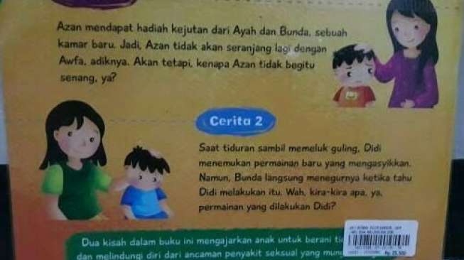 Begini Kronologis Viralnya Buku Anak Berkonten Porno